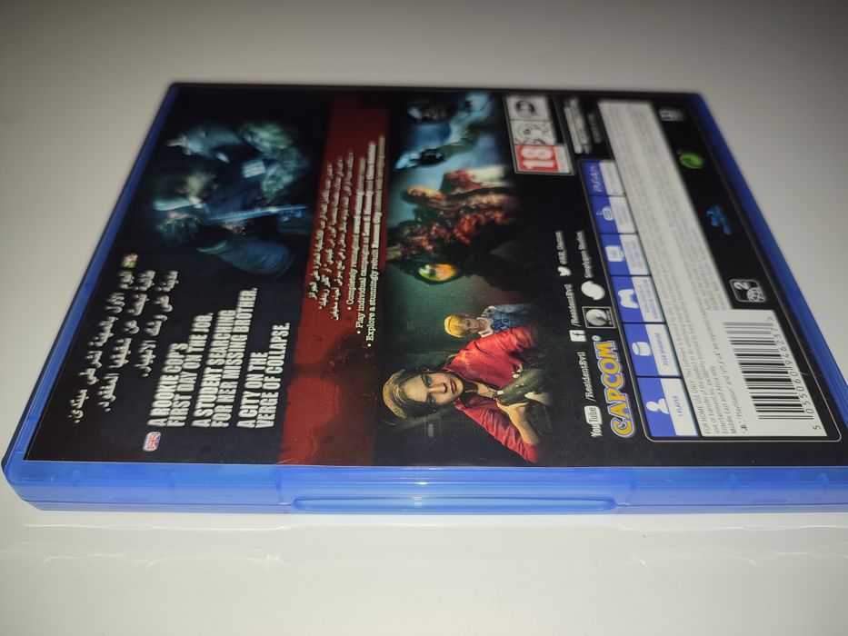 Gra Ps4 Resident Evil 2 gry PlayStation 4 UFC Mafia Sniper GTA V GOW