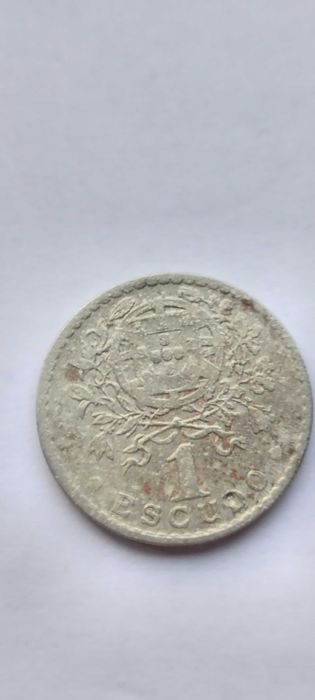 Moeda 1 escudo alpaca 1931