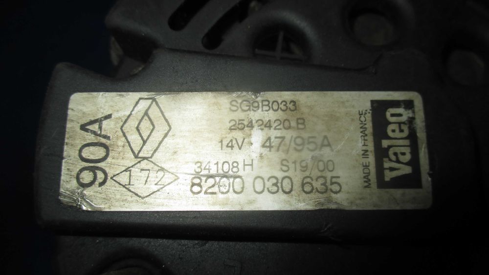 Alternator RENAULT SCENIC I Espace  2.0 16V