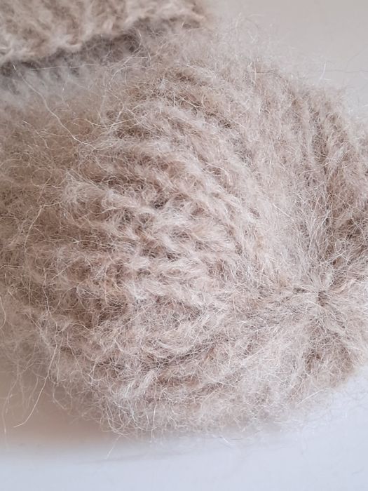 Czapka z Alpaki i Merynosów.Handmade.