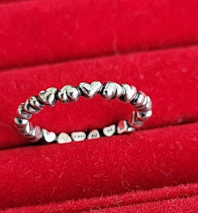 Pierścionek Pandora oryginalny srebro