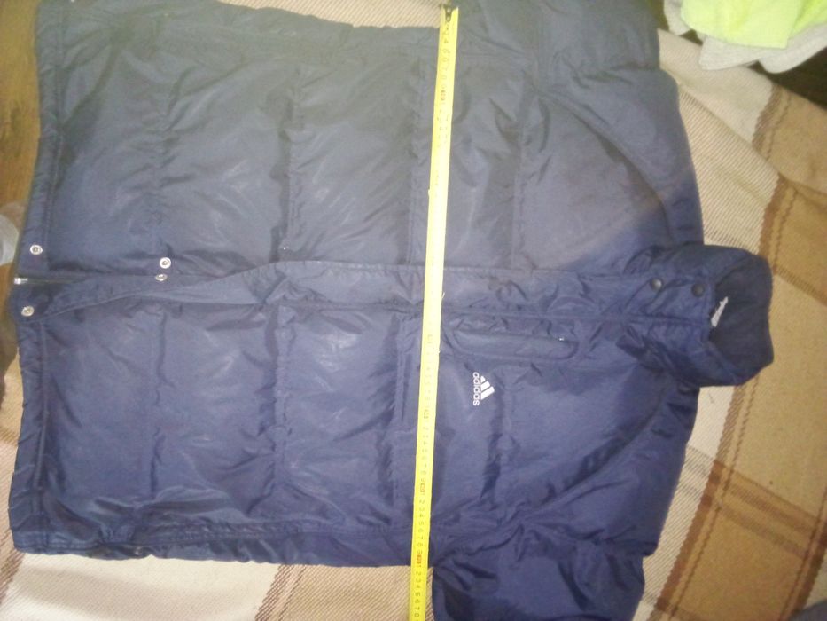 Пуховик Адідас  оригинал великий розмір XL-2XL