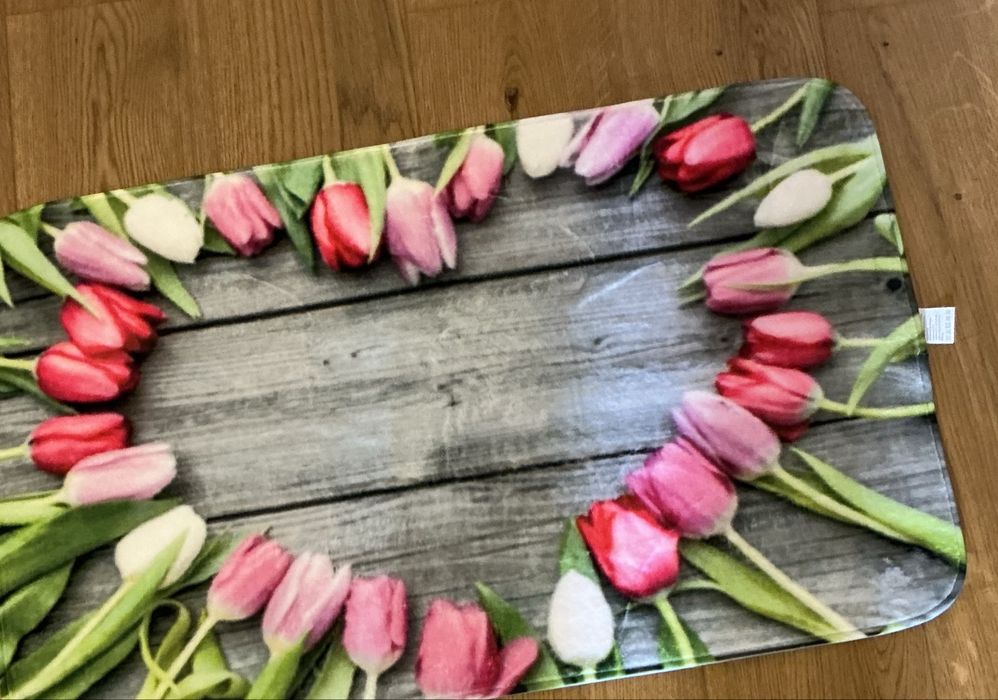 Dywanik łazienkowy tulipany 50x80