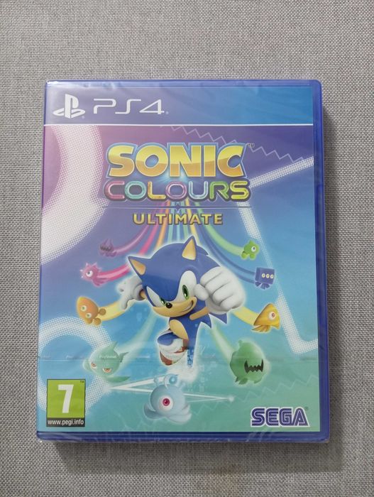 Sonic colours ultimate (NOVO e SELADO)PS4 PlayStation 4 (retomo jogos)