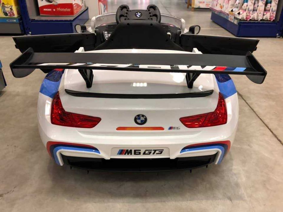 Auto samochód na akumulator BMW M6 GT3 samochodzik autko pilot RC