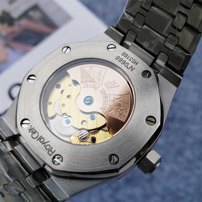 Годинник автоматичний Audemars Royal Oak Foam Tourbillion blue