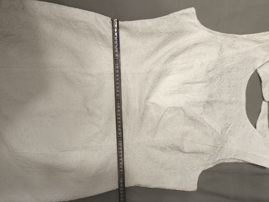 Сукня біла святкова весільна H&M