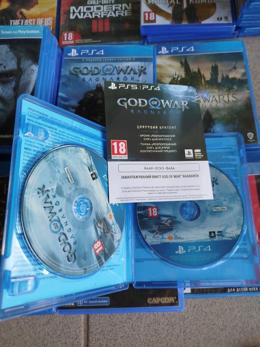 Сувенирные диски PS4 / PS5: Комплект 42 бокса (51 диск) — Для коллекции / Полок