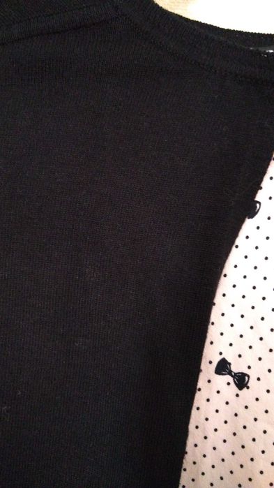 Komplet sukienka ze sweterkiem