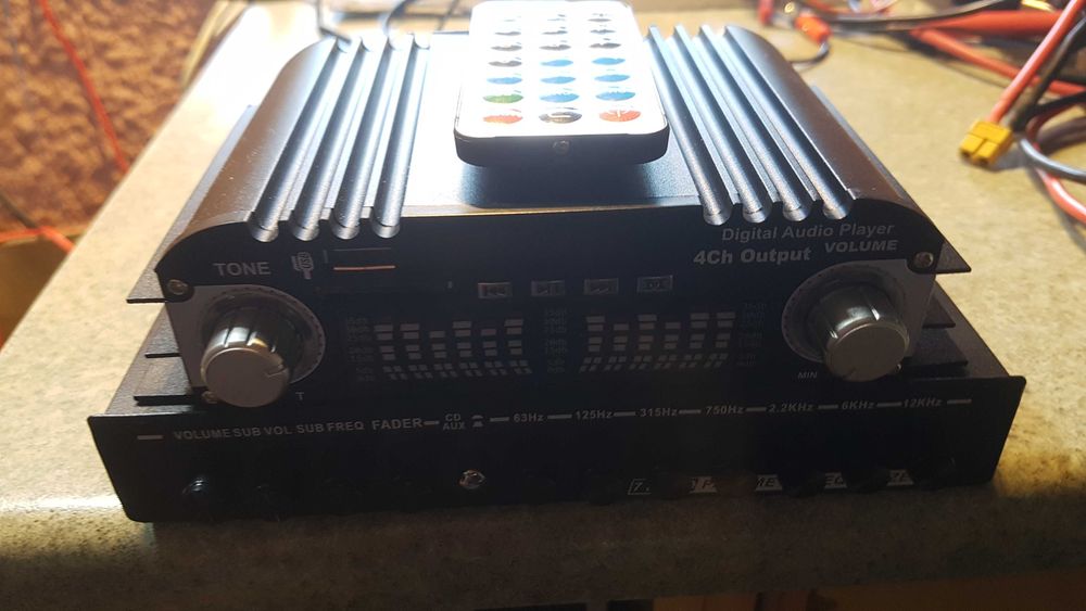 zestaw sprzętu audio