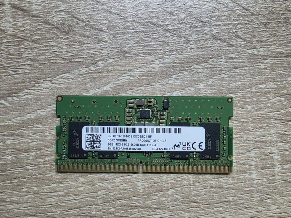 2 x 8GB DDR5 5600MT Używana