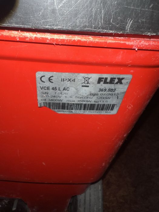 Будівельний пилесос Flex  Vce 45 L AC