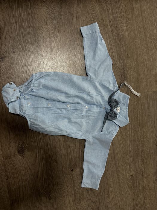 Рубашка бодик с бабочкой