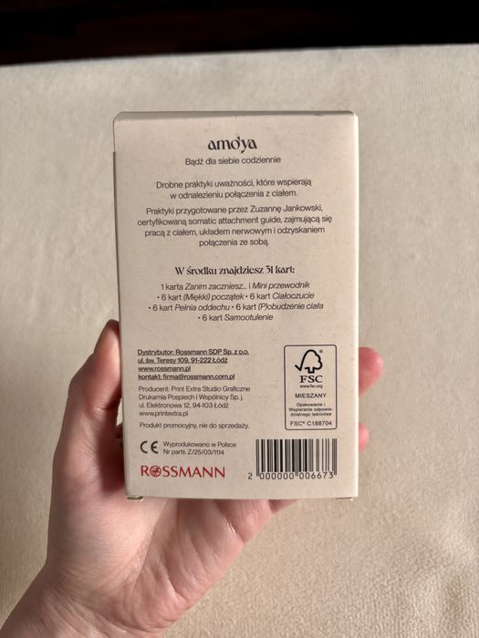 Karty do odnalezienia połączenia z ciałem Amoya