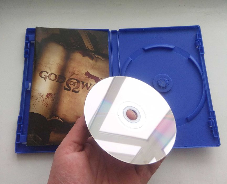Диски для Sony Play Station 2 ,серії- God of war 1,2 .1500гривень