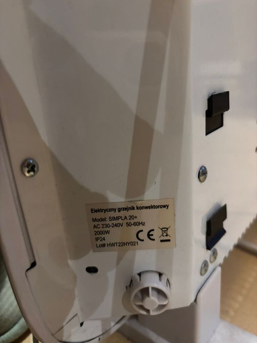 Elektryczny grzejnik konwektorowy Thermeco