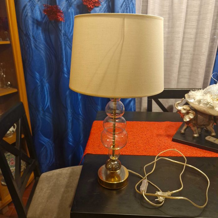 Candeeiros de mesa para sala, com abajur