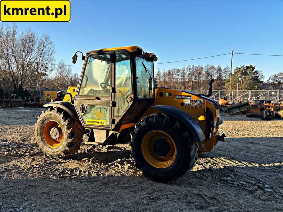 JCB 526-56 AGRI PLUS Ładowarka Teleskopowa 115 KM! JCB 524-50, 536-60
