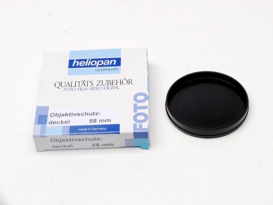 Tampas para objetiva (49mm e 58 mm)