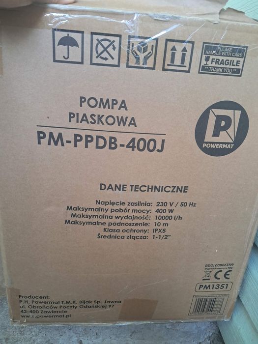 Pompa piaskowa do basenu