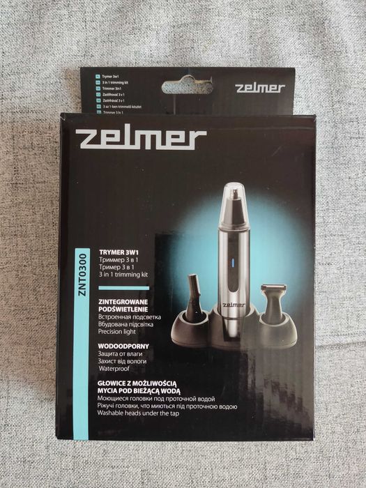 Trymer 3w1 Zelmer ZNT0300, NOWY!