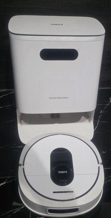 Robot mop odkurzacz sprzątający Roidmi Eva aplikacja  bezobsługowy