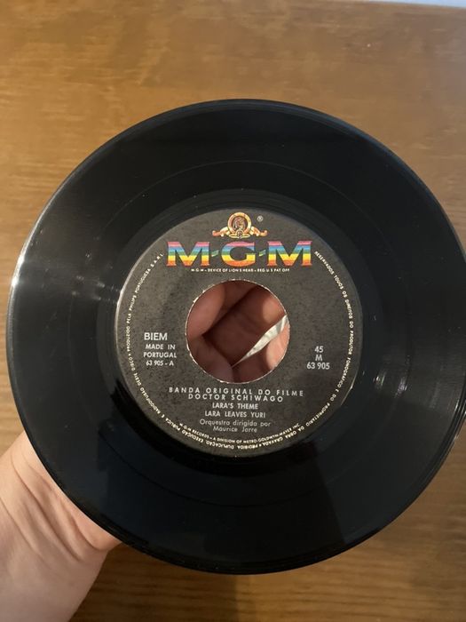 Disco vinil Doutor Jivago - single 45RPM