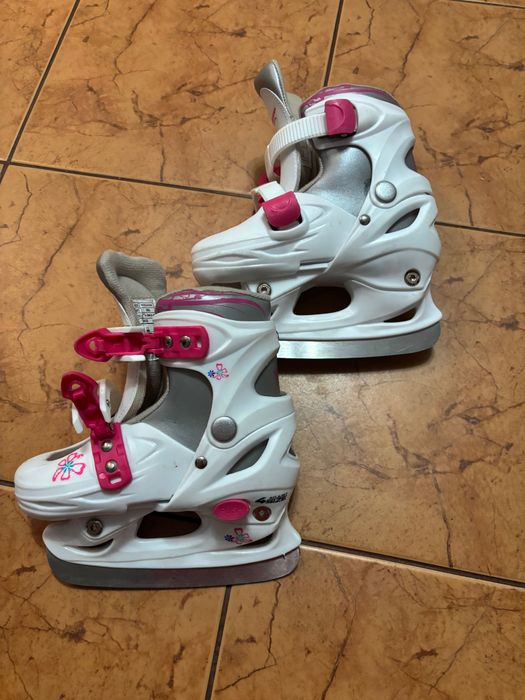 Łyżwy dla dziewczynki r.26-29