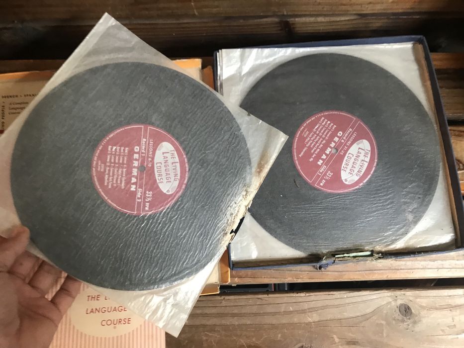 Curso de alemão em Vinyl “The living Languagr Courses”