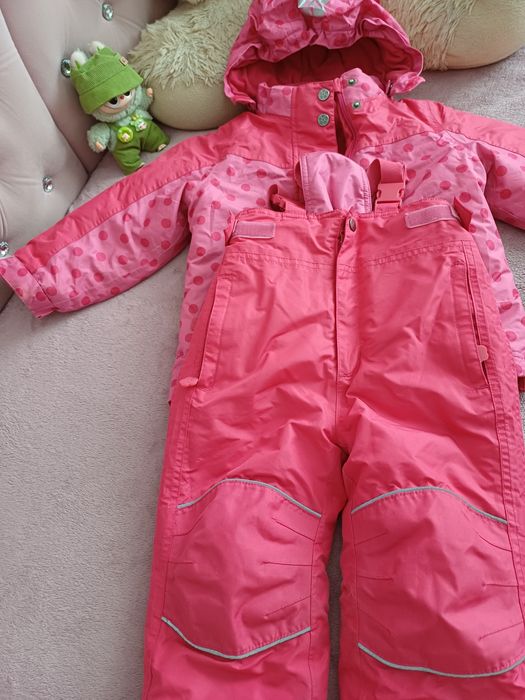Зимовий теплий комбінезон для дівчинки