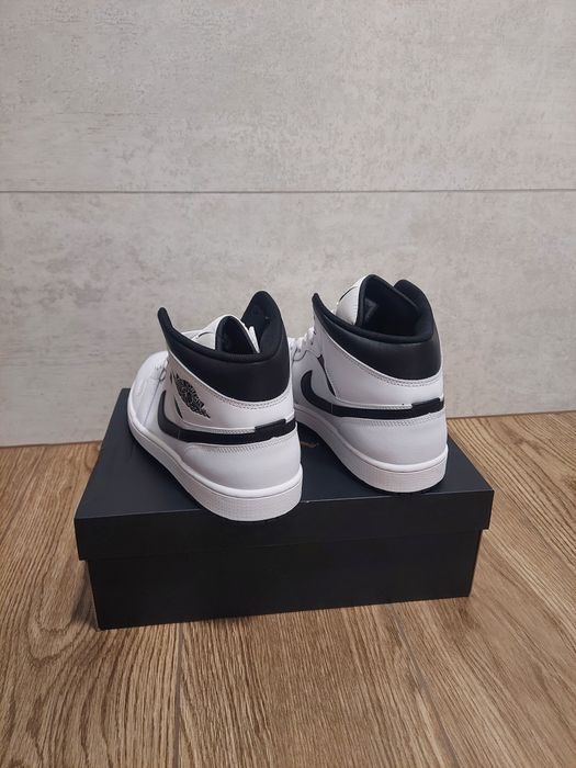 Buty Nike Air Jordan I Mid białe r. 47.5