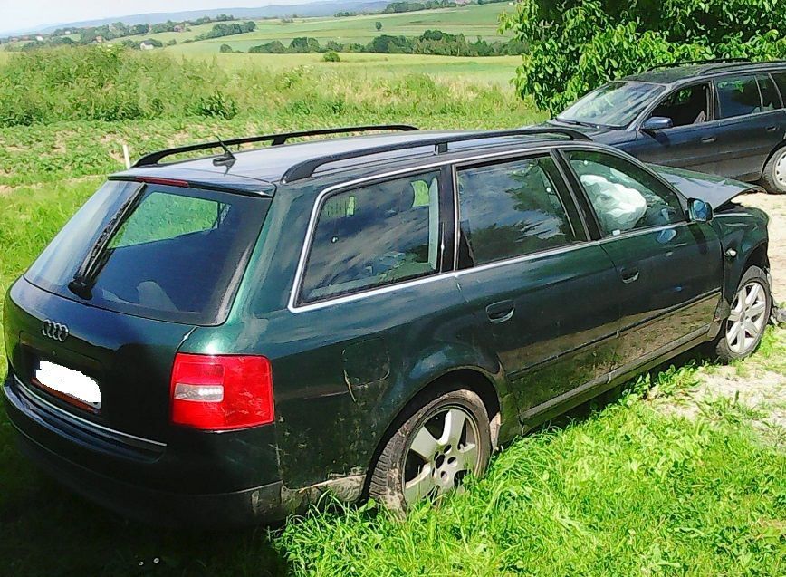 AUDI A6 C5 AVANT Kombi Drzwi Prawy Tył LZ6H Szyba Podwójna 1996 > 2001