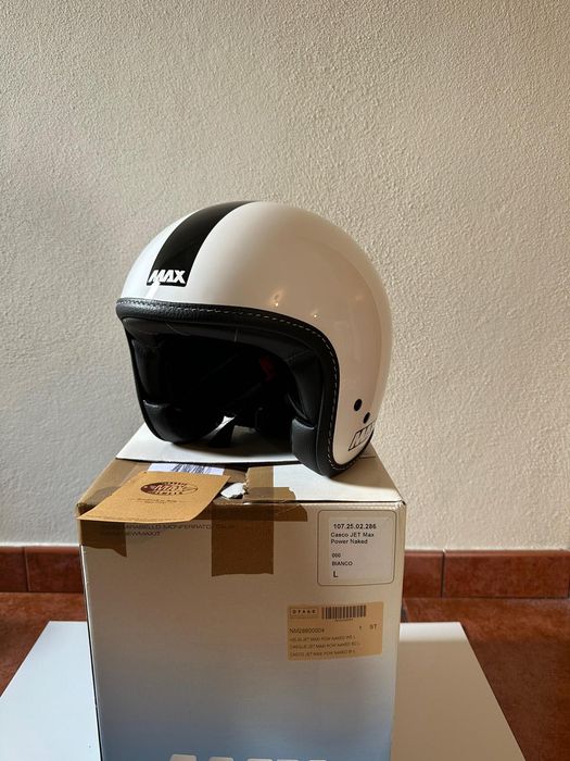 Capacetes Estilo Vespa – NOVOS, por estrear