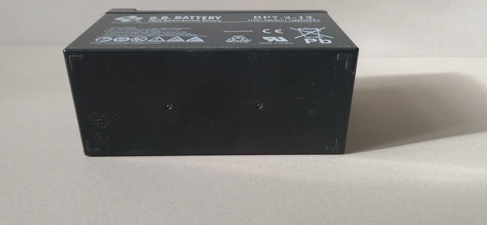 Акумулятор BB Battery ВP 7,2-12 (12В 7,2Аг),HR 9-12 FR (12B 9Аг)