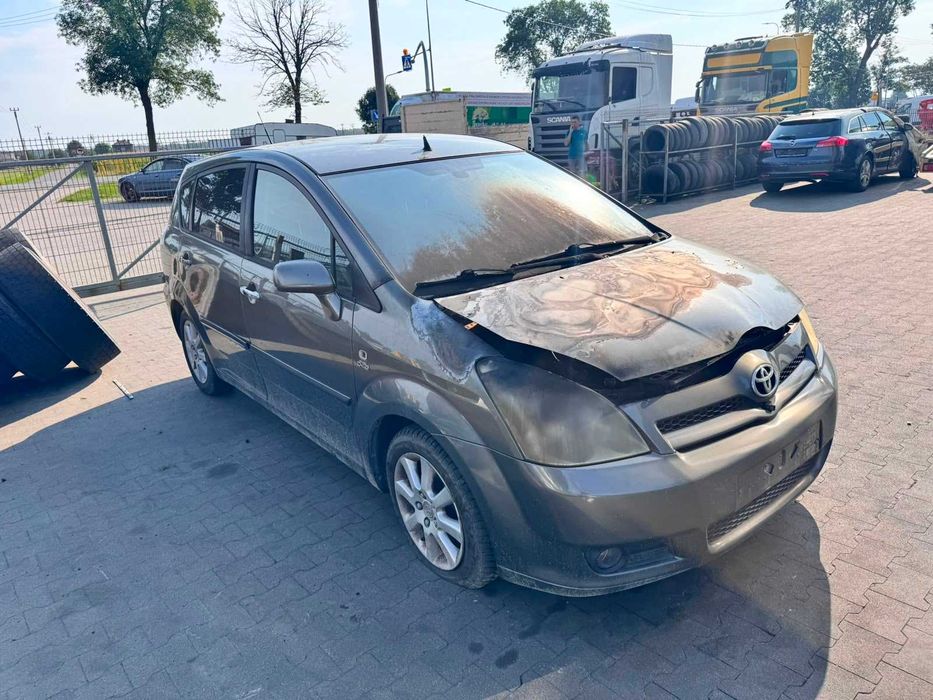 Części do Toyota Corolla Verso 2005r 2.0 D4D Lakier 1C3 Siedlce, Wysyłka