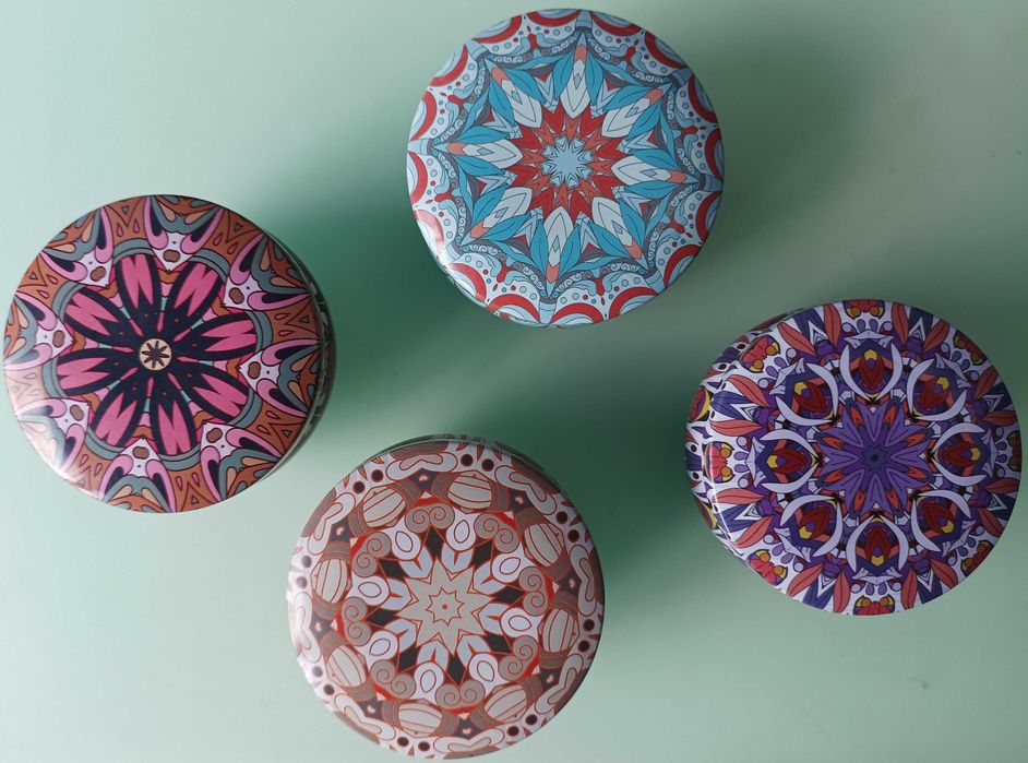 VELAS Perfumadas Scentorini Cera Natural Latas