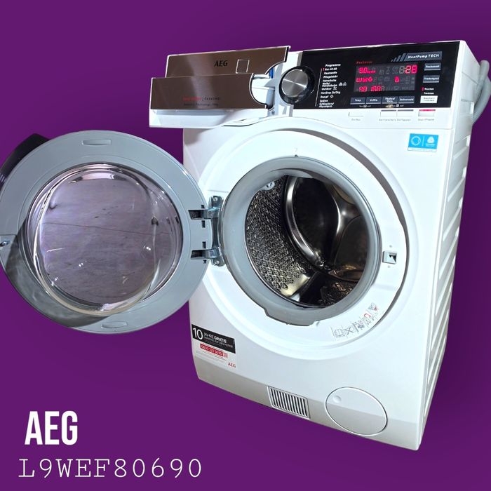 AEG L9WEF80690 – pralko-suszarka 9/6 kg SensiDry AbsoluteCare