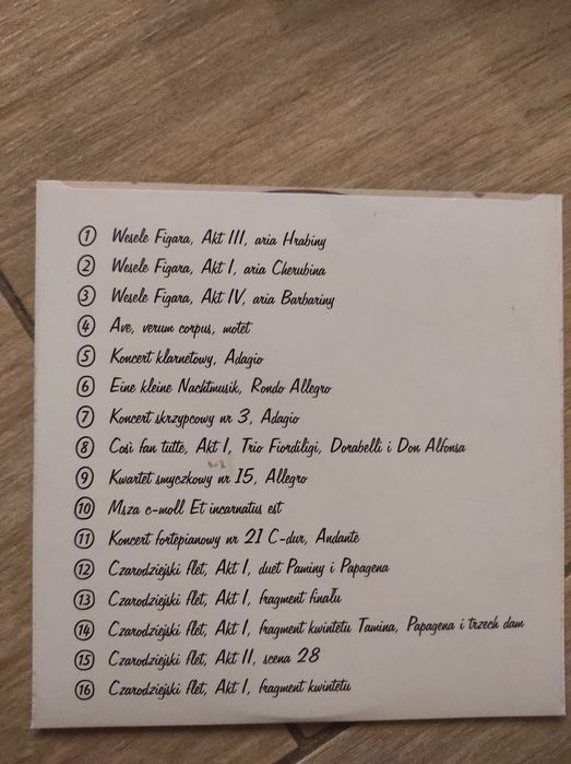 Płyta CD Moje życie z Mozartem