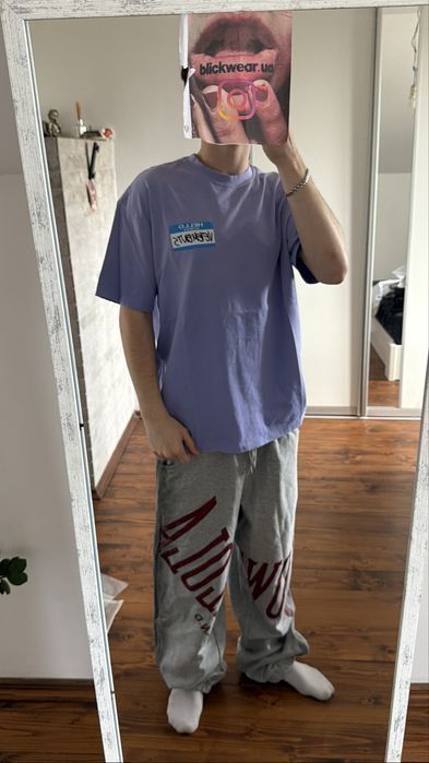 Футболка Vetements My Name Is purple Balenciaga rick owens maison margiela
