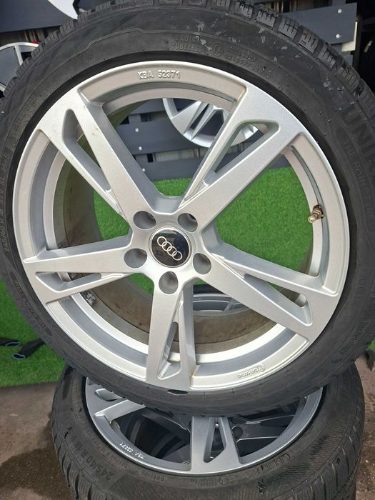 [K105] KOŁA ZIMOWE,ALUFELGI 18'' 5x112 AUDI A4 B7,B8,B9,A6 C6,VW Passat B8+245/40R18.