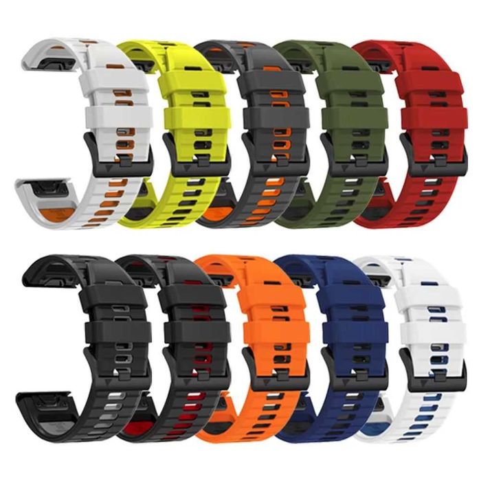 Силіконовий ремінець ремешок для годинника Garmin ( гармін ) Fenix 8