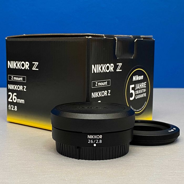 Nikon Nikkor Z 26mm f/2.8 (NOVA - 3 YEARS WARRANTY)64284455087234120