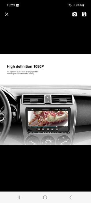 Auto Rádio Android gps 2Gb 32gb canbus Volkswagen Seat Skoda NOVO