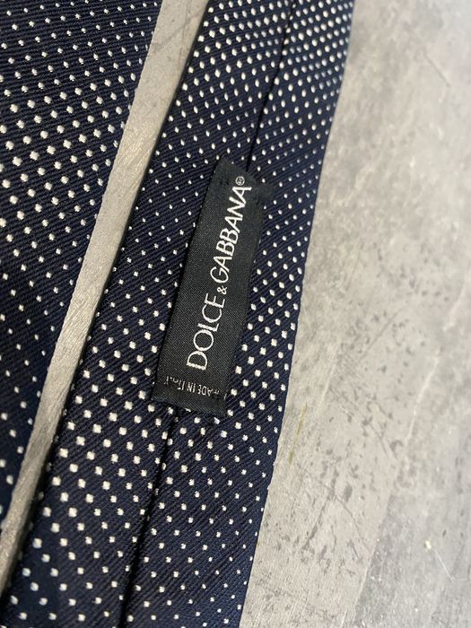 D&G jedwabny krawat Dolce & Gabbana Dolce Gabbana