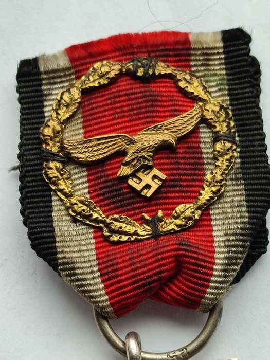 Sygnowany krzyż ek2 1939 że szpangą luftwaffe