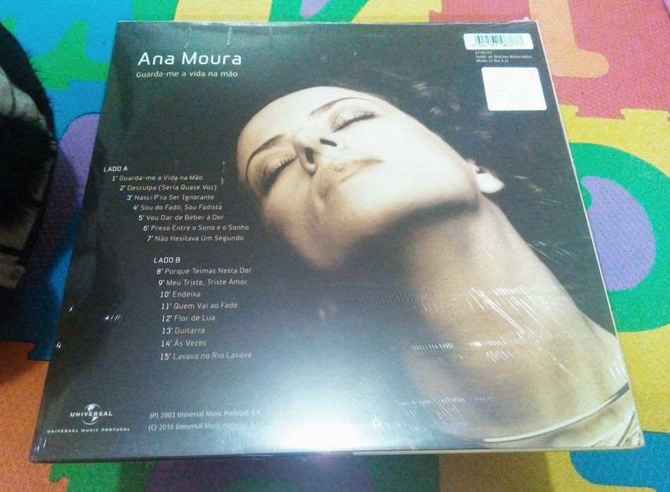 Ana Moura - " Guarda-me a Vida na Mão " ... LP em vinil