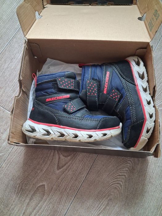 Черевики на хлопчика skechers, з підсвіткою 26 розмір