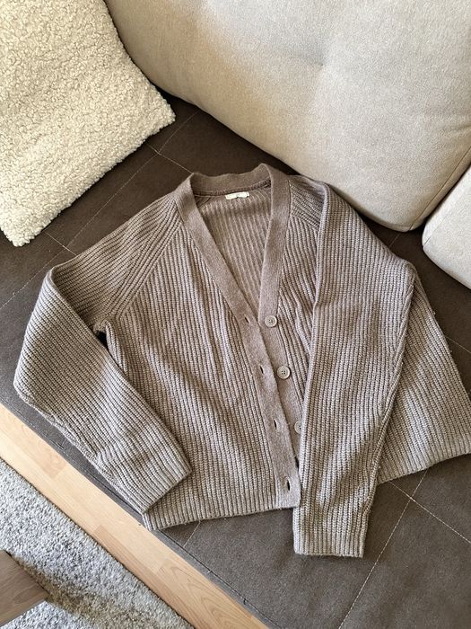 Коричневий шоколадний кардиган