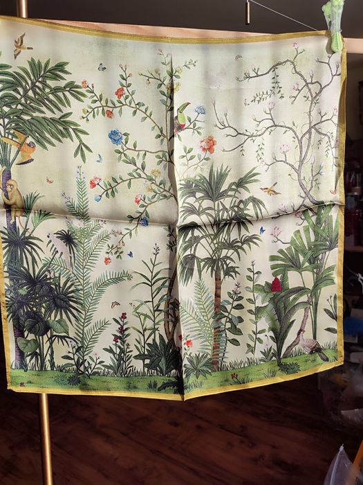 Tropikalny Raj- 100% jedwab