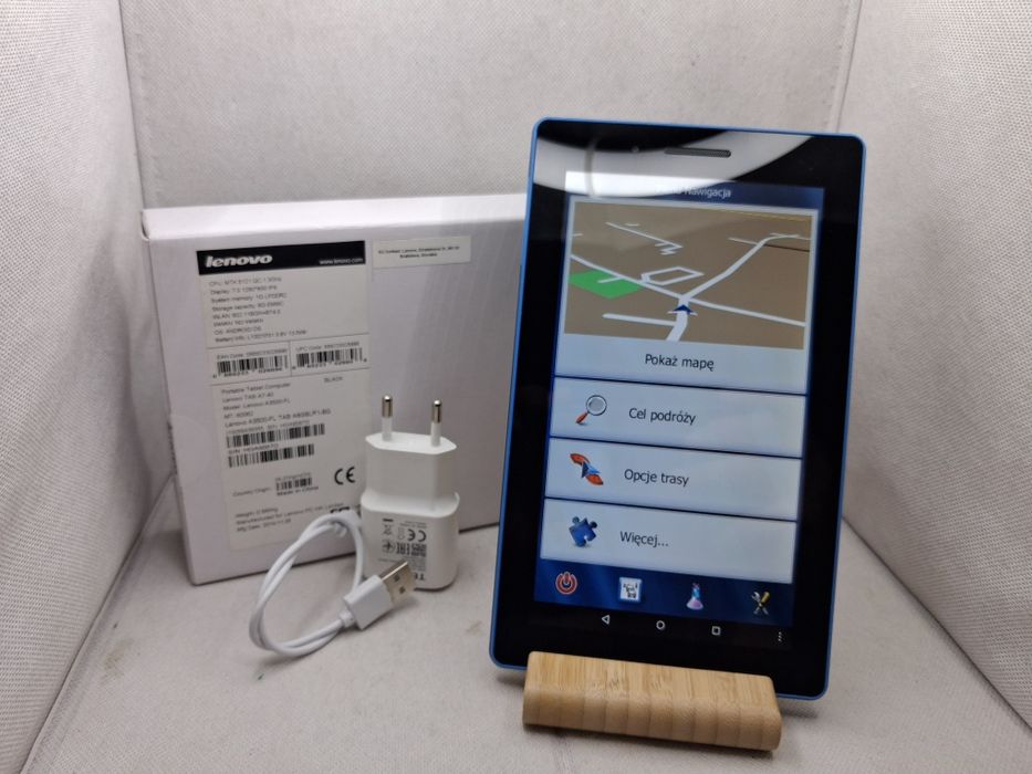 Tablet Lenovo Tab Essential TB7304 z nawigacją IGO Primo + mapy całej